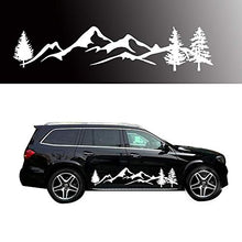 Load image into Gallery viewer, Car Decals Sticker 2 Pack Mountain Forest Graphic Decal-Car Vinyl Stickers for Car/Truck/SUV/Jeep, Universal Scratch Hidden Car Stickers - Fochutech