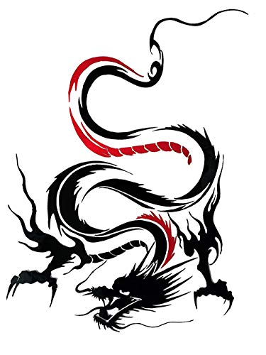 Car Decals Dragon Graphics Car Hood Decal Roof Decal Auto Vinyl Universal Car Stickers - Fochutech