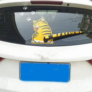 Caty Catcute Cat Vinyl Decal For Cars - Pvc Creative Sticker For Bumper &  Window