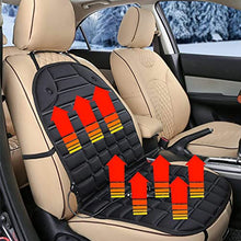 Load image into Gallery viewer, Winter Warm Car Seat Cover, Comfortable Car Seat Cushion Cold Weather Winter Driving, Car Travel Driver Seat Cover Front Seat, Car Warm Seat Cushion Pad Car Seat Protector (Black2, 1pcs)