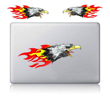 Load image into Gallery viewer, Car Decals- Flame Eagle Graphics Car Decal Car Decal Vinyl-Laptop Stickers Hard Hats Stickers and More- Universal Scratch Hidden Car Stickers (2 pack) - Fochutech
