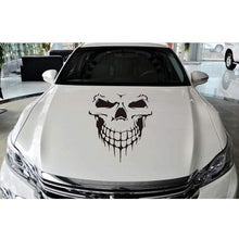 Load image into Gallery viewer, Car Decals Evil Skull Graphics Car Decal Stickers Auto Vinyl Car Side Decal Hood Decal Car Window Sticker, Universal Car Stickers - Fochutech